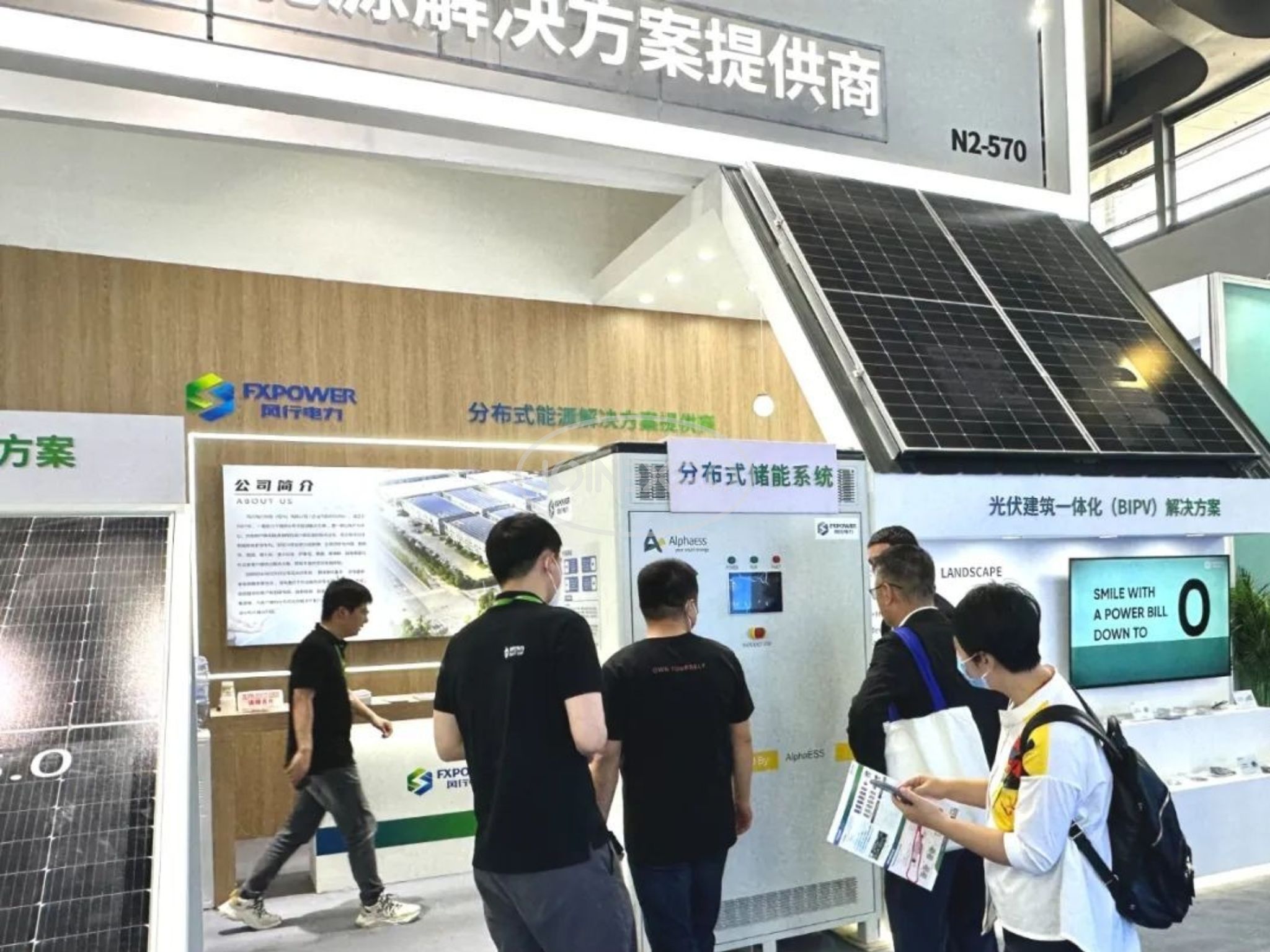 上海展臺(tái)設(shè)計(jì)搭建 | 風(fēng)行電力在SNEC光伏展開(kāi)啟“風(fēng)暴”模式