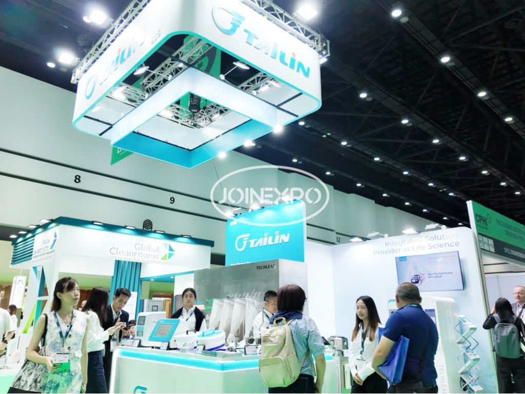 泰國CPHI展會設計搭建-泰林生物在泰國制藥展上展示高科技