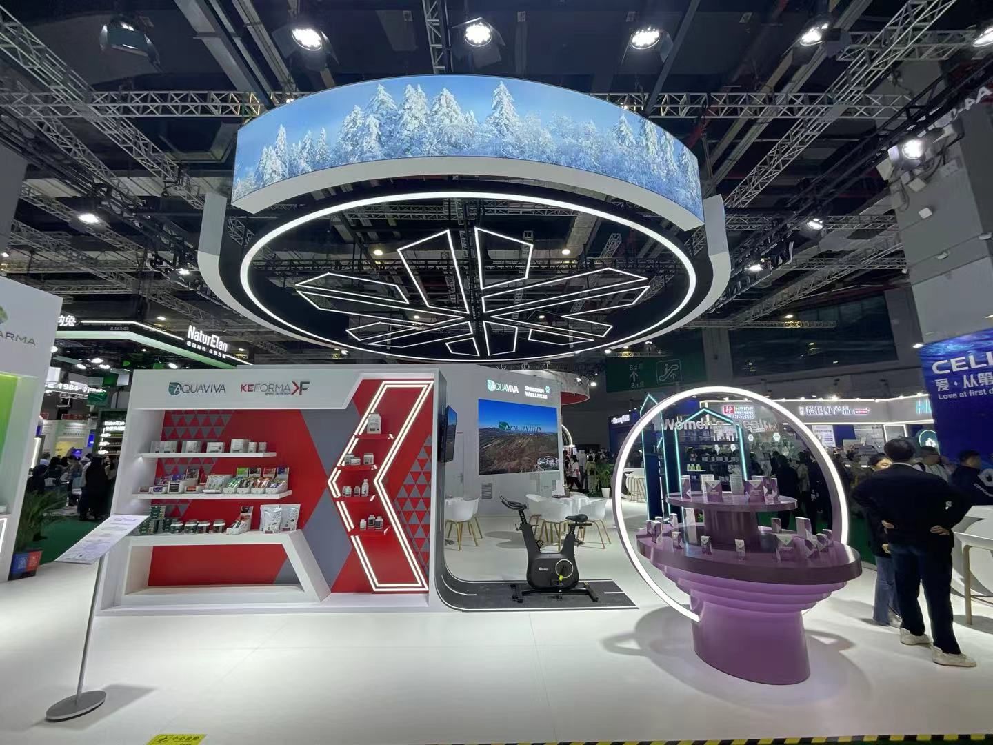 新加坡展臺(tái)搭建